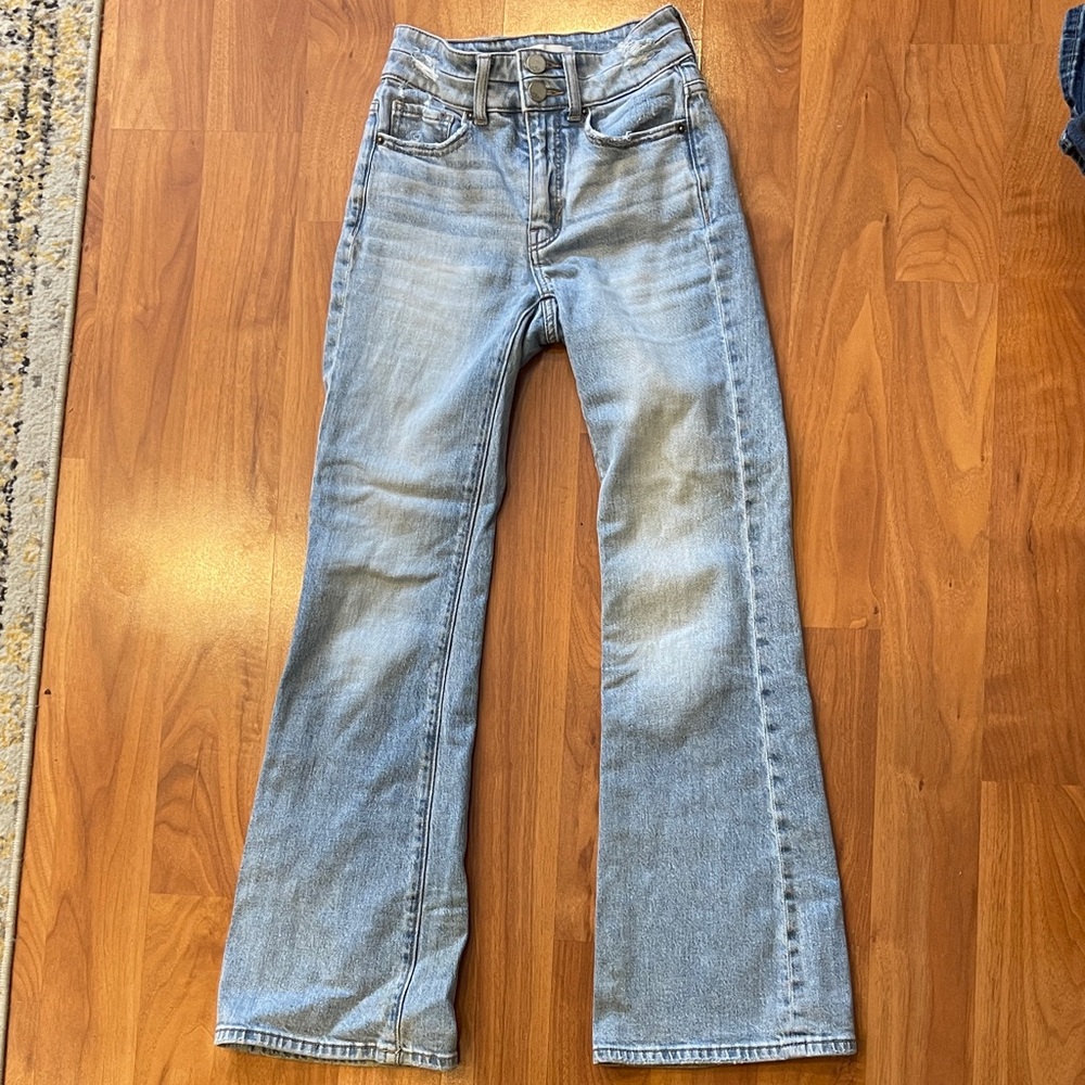 BKE Billie Light Blue Bootcut Jeans SIZE 22